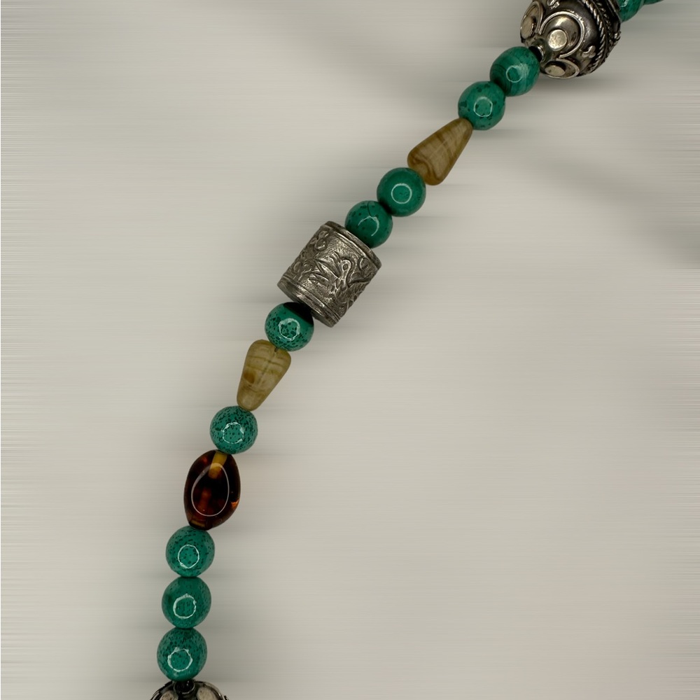 Turquoise and Tigers Eye Necklace. Beautiful 🤩